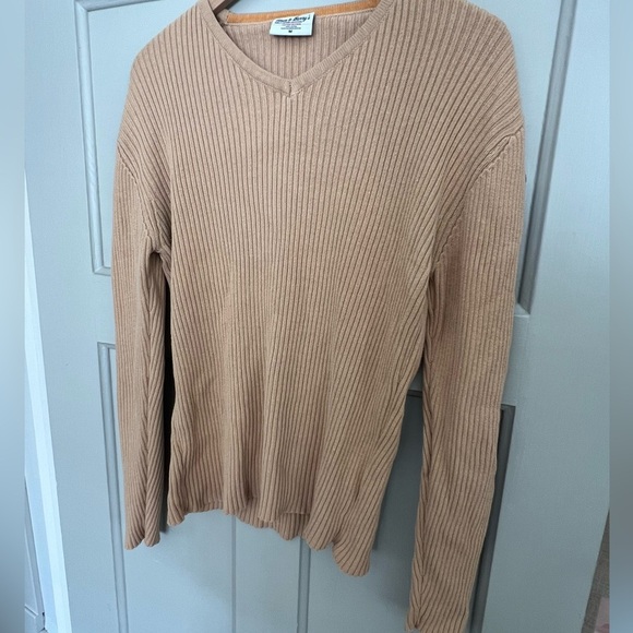 Steve & Barry's QUALITY OUTFITTERS VINTAGE INSPIRED 100% COTTON Gold Sweater - Picture 4 of 11